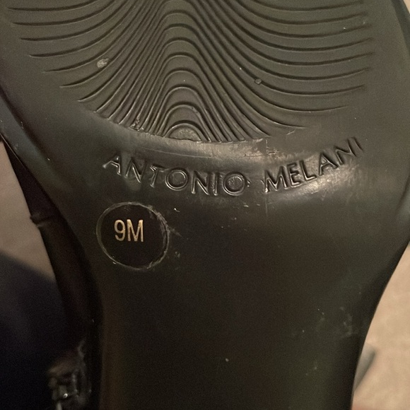 Antonio Melani black boots, size 9. - Picture 7 of 8